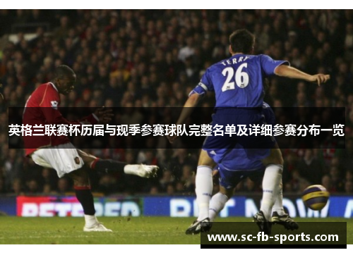 英格兰联赛杯历届与现季参赛球队完整名单及详细参赛分布一览